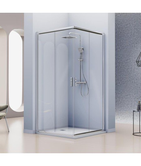Mampara de ducha angular corredera modelo Siena | Blau