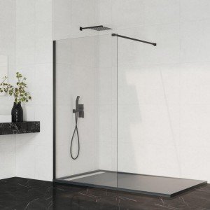 Mampara de ducha fija en...
