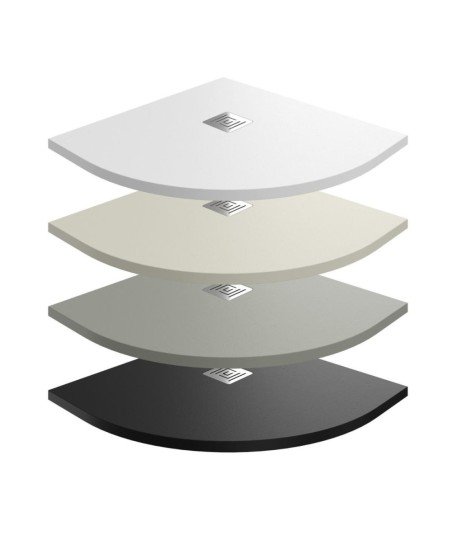 Plato de carga mineral resina semicircular | Ardesia plus GME