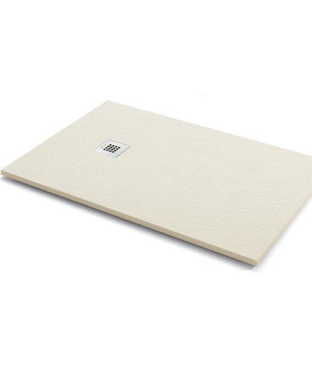 Plato de ducha de resina Fontana| textura piedra