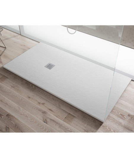 Plato de ducha con carga mineral oferta | Mamparas Blau