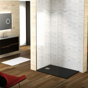 Mampara de ducha fija de 8...