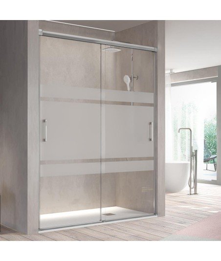 Mampara de ducha con 2 puertas correderas ➤ Betty Kassandra BT111