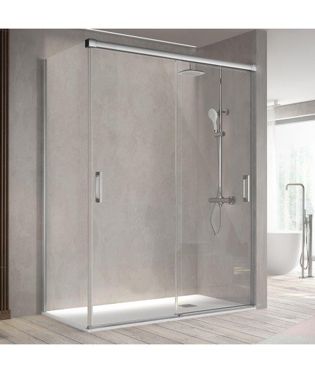 Mampara de ducha con 2 Puertas correderas Betty Kassandra