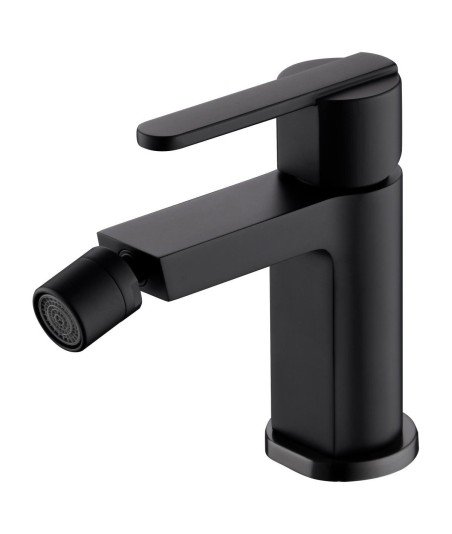Grifo negro monomando de bidé Roma IMEX