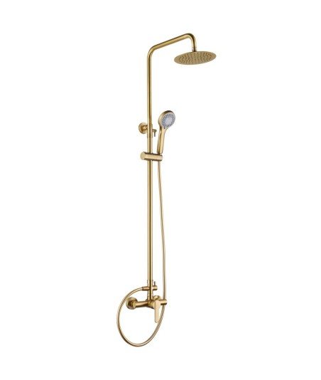 Columna de ducha oro cepillado roma imex - BDR001/OC