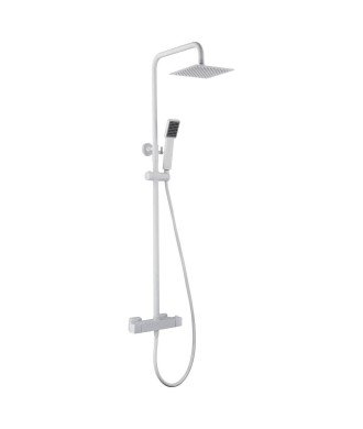 Columna termostática blanca de ducha art imex | BTAR025/BL