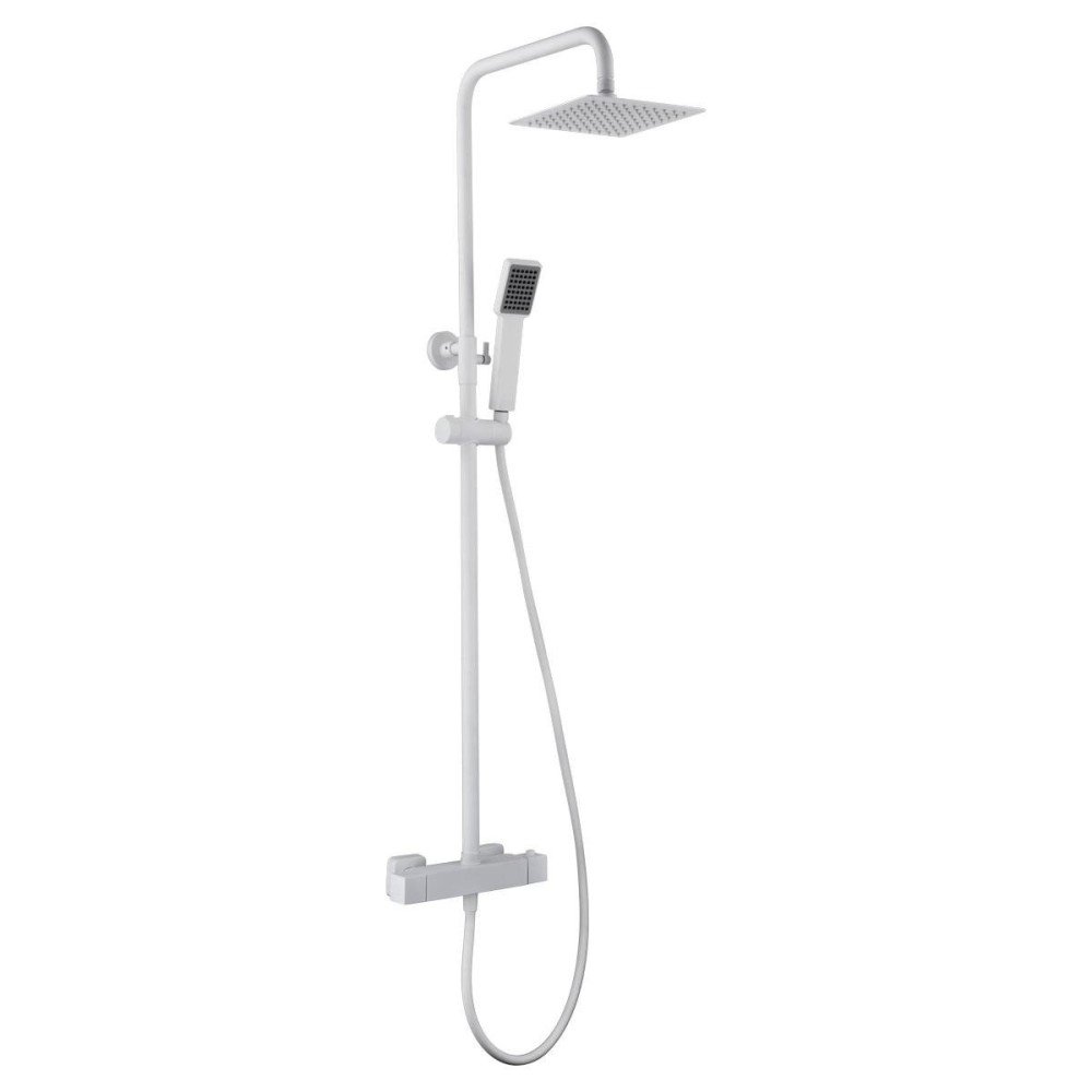 Columna termostática blanca de ducha art imex | BTAR025/BL