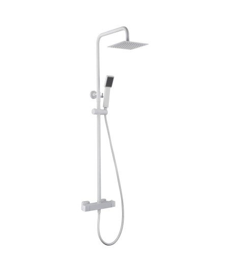 Columna termostática blanca de ducha art imex | BTAR025/BL