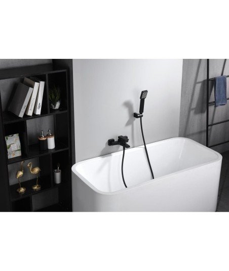 Grifería de bañera art imex negro mate | BDAR025-4NG