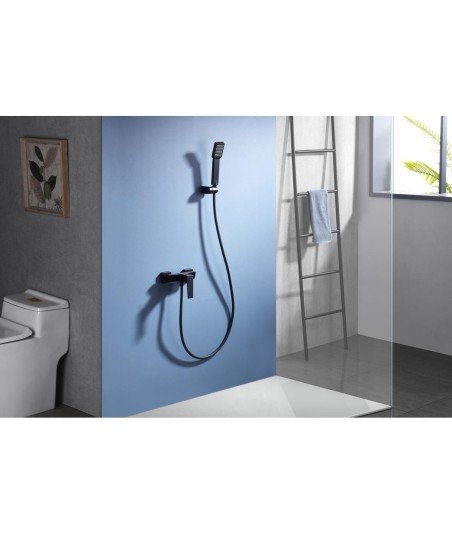 Grifería negra de ducha art imex | BDAR025-5NG 2024