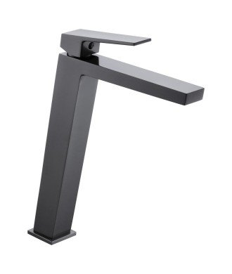 Grifo black gun metal de caño alto art imex |  BDAR025-3BGM