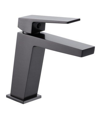 Grifo black gun metal de lavabo art imex | DAR025-1BGM