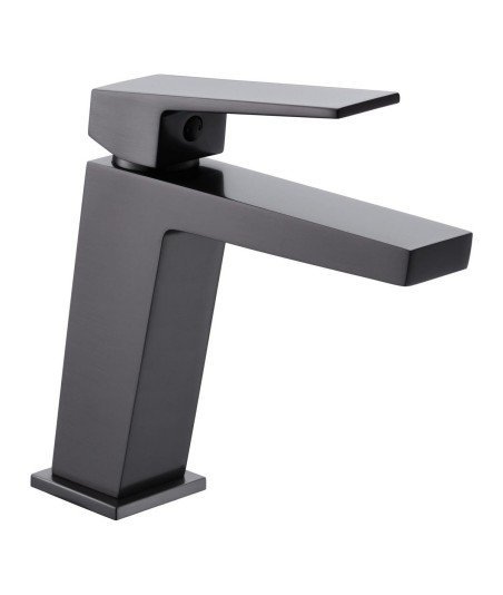 Grifo black gun metal de lavabo art imex | DAR025-1BGM