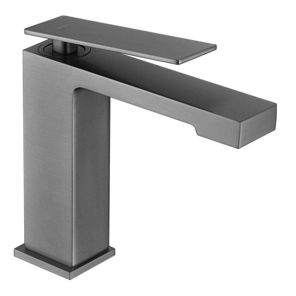 Grifo de lavabo black gun metal imex | BDP048-1BGM