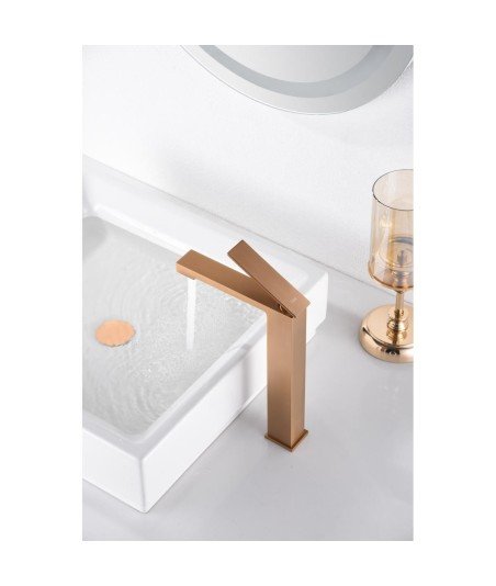 Grifo caño alto de lavabo Pisa imex | BDP048-3ORC