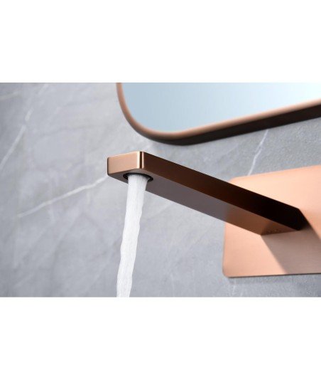 Grifo empotrado de lavabo Pisa imex | GLP048/ORC | Mamparas Blau