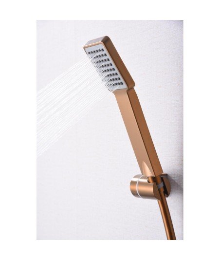 Grifería de bañera oro rosa Pisa imex | BDP048-4ORC