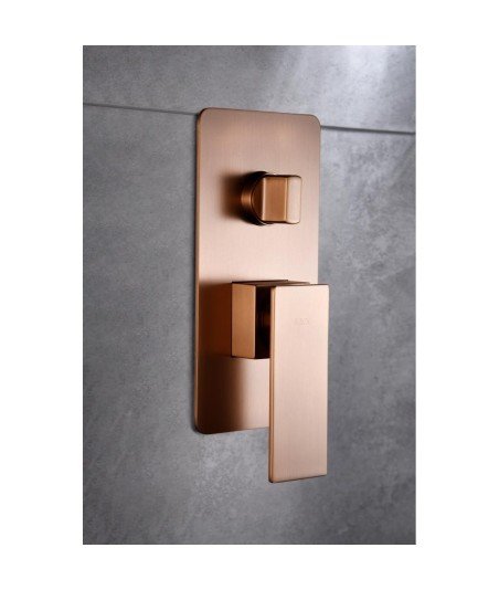 Ducha empotrada pared oro rosa Catania imex | GPC061/ORC