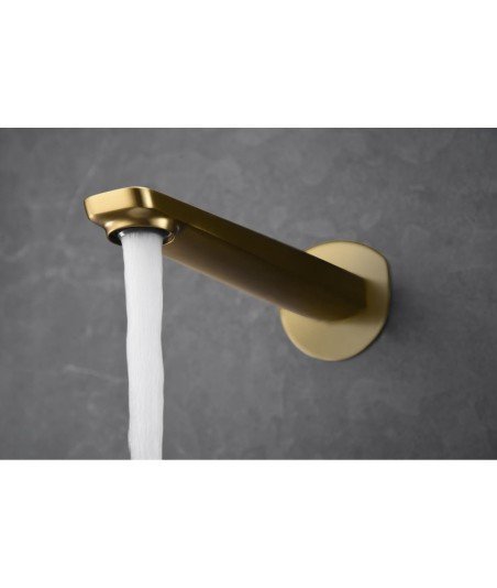 Grifo empotrado oro cepillado Nápoles imex | GLN047/OC