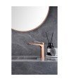 Grifo oro rosa cepillado de lavabo Nápoles imex | BDN047-1ORC oferta