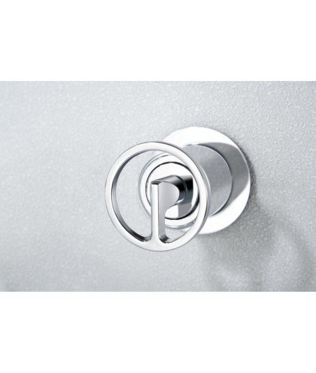 Grifo plata empotrado de lavabo Olimpo IMEX | GLC033