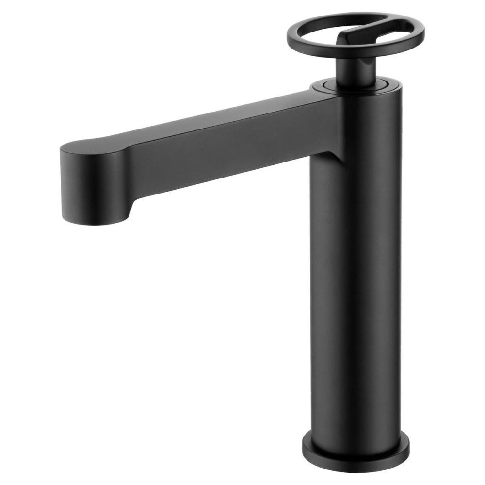 Grifo negro mate monomando lavabo Olimpo IMEX | BDC033-1NG