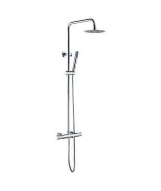 Columna de ducha termostática cromo IMEX | BTD038