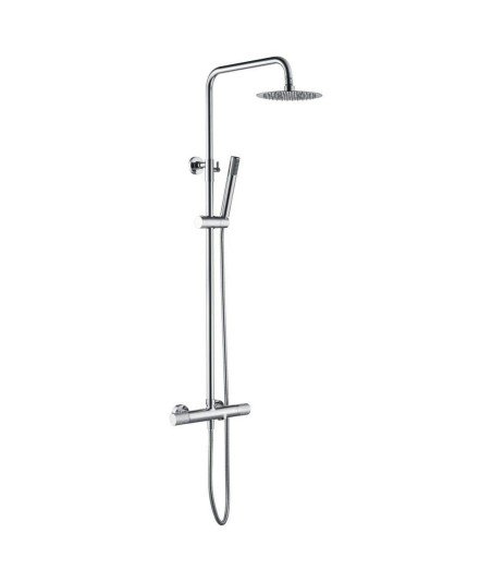 Columna de ducha termostática cromo IMEX | BTD038