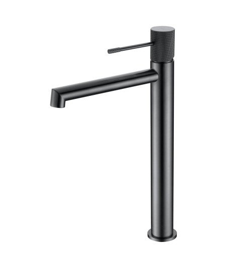 Grifo caño alto de lavabo line IMEX black gun metal | BDD038-3BGM