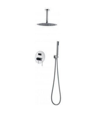 Ducha cromo empotrada techo line imex | GPQ038