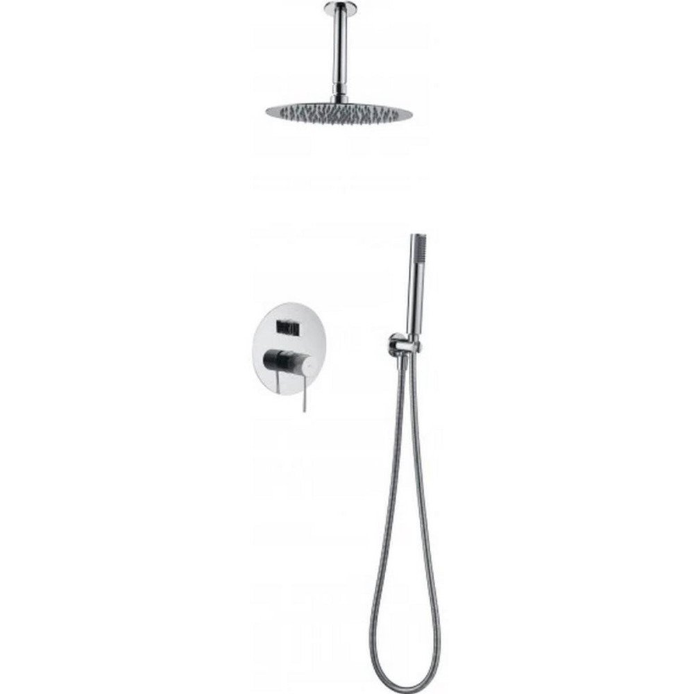 Ducha cromo empotrada techo line imex | GPQ038