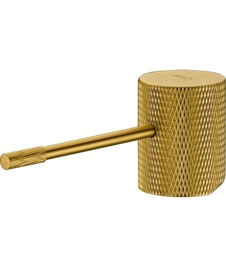 Ducha oro cepilladol empotrada pared techo IMEX | GPQ038/OC