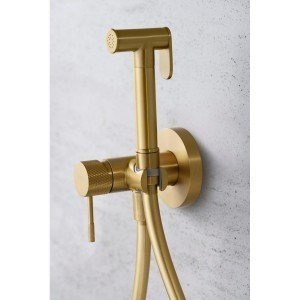 Grifo oro cepillado de bidé...