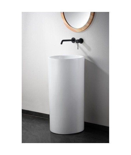 Grifo empotrado de lavabo Génova imex | GLG053/NG | Mamparas Blau