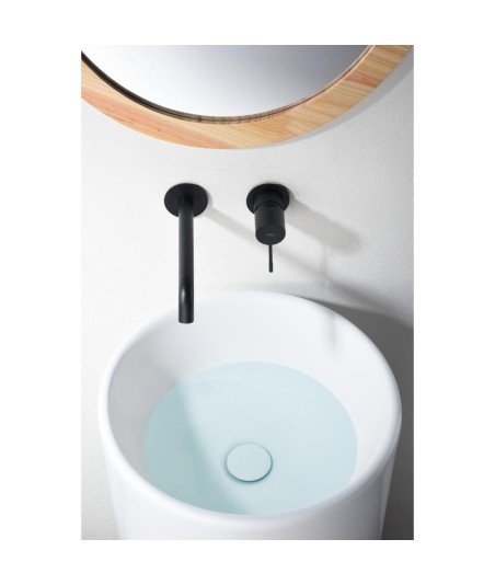 Grifo empotrado de lavabo Génova imex | GLG053/NG | Mamparas Blau