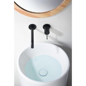 Grifo empotrado negro de...