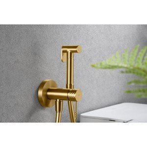 Grifo de bidé oro cepillado...