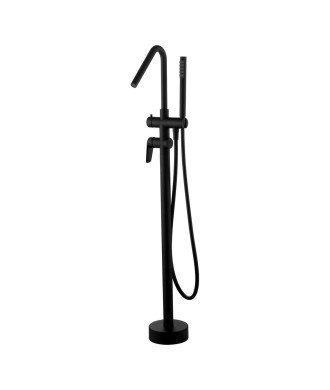 Grifo negro de pie de bañera empotrada Bélgica imex | BBEZ044/NG