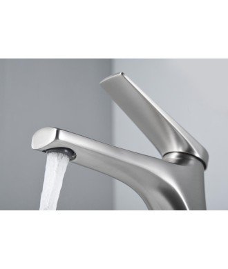 Grifo acero inoxidable de lavabo Delos imex | BDD055-1AC