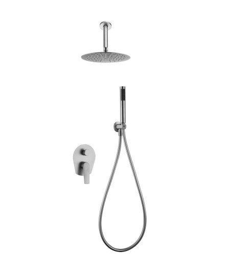Ducha acero inoxidable empotrada de techo Delos imex | GPP057/AC