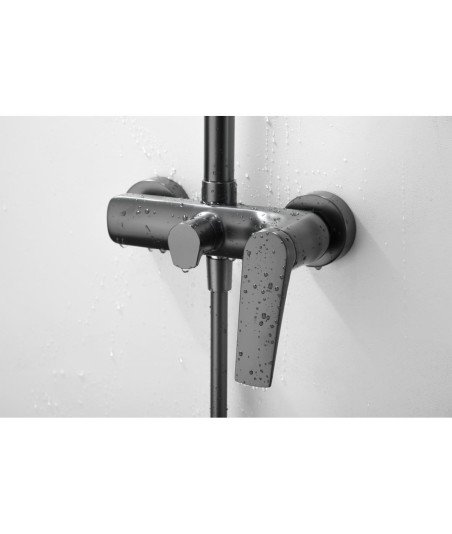 Columna de ducha black gun metal Delos IMEX | BDD055/BGM Novedad