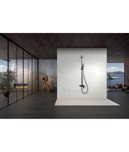 Columna de ducha black gun metal Delos IMEX | BDD055/BGM Novedad