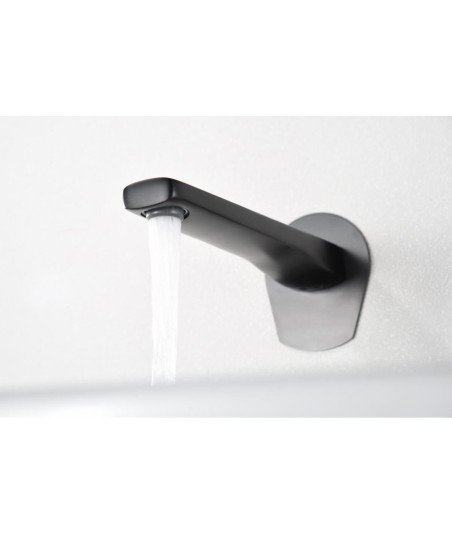Grifo empotrado negro de lavabo Delos imex | GLD055/NG | Mamparas Blau