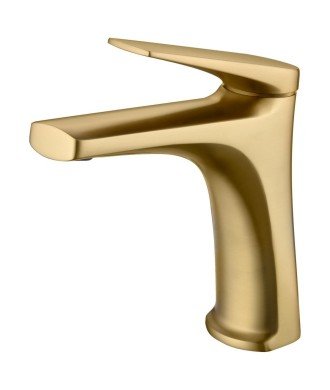 Grifo oro cepillado de lavabo Delos imex | BDD055-1OC Novedad