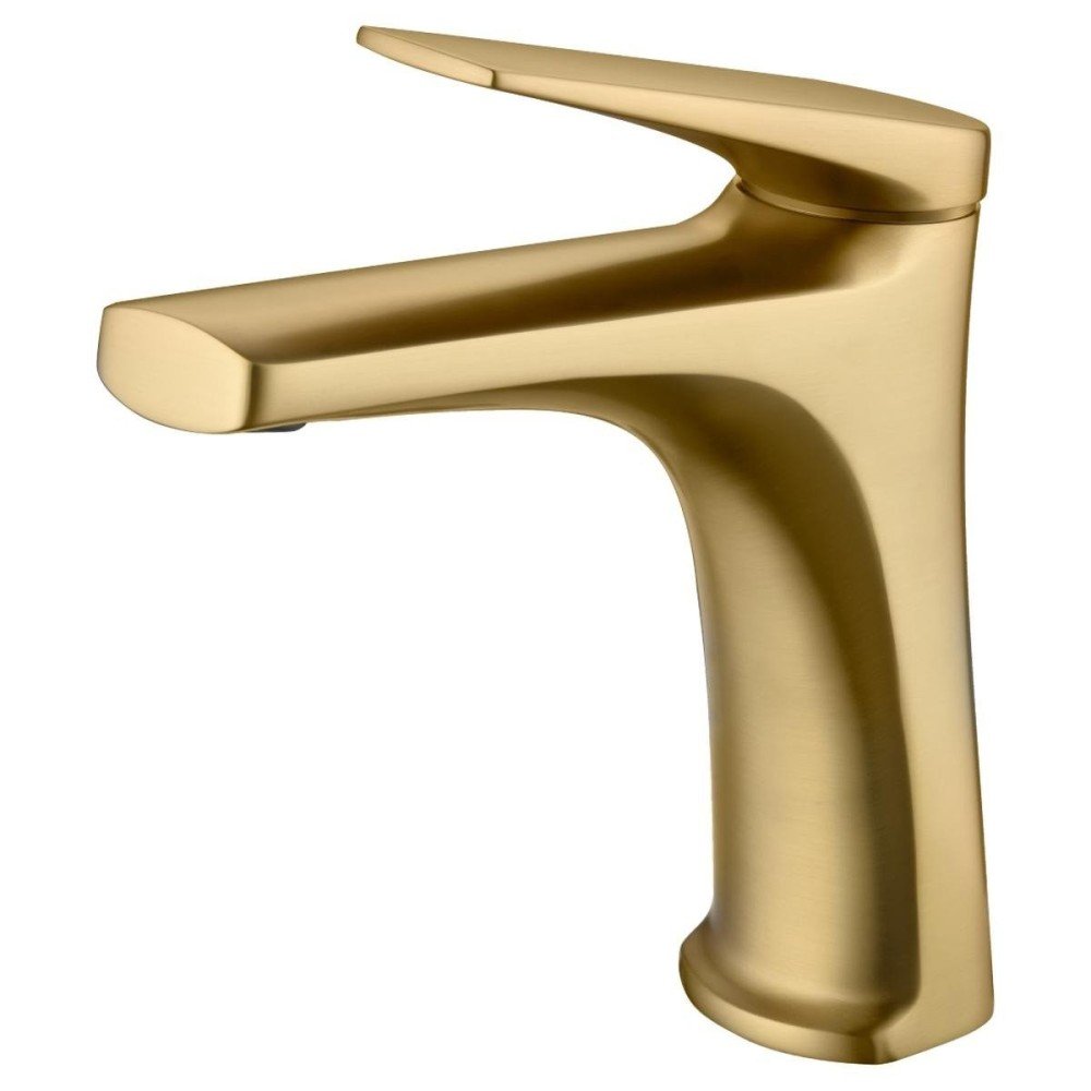 Grifo oro cepillado de lavabo Delos imex | BDD055-1OC Novedad