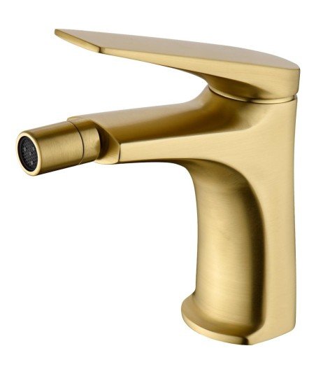 Grifo oro cepillado de bidé Delos imex | BDD055-2OC