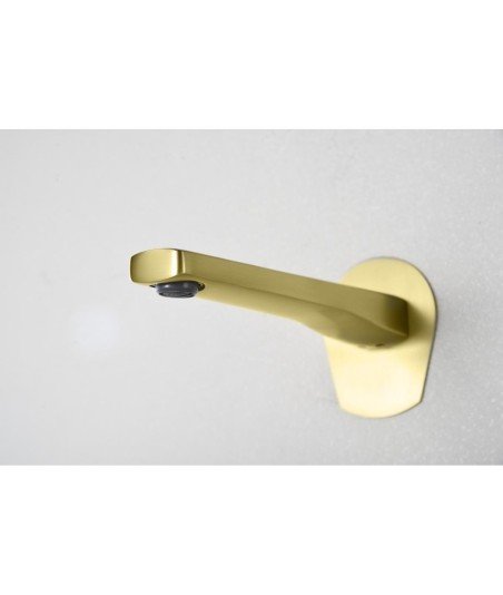 Grifo oro cepillado empotrado de lavabo Delos imex | GLD055/OC