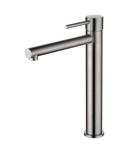 Grifo monomando de caño alto Acero inox S316 Moscú IMEX