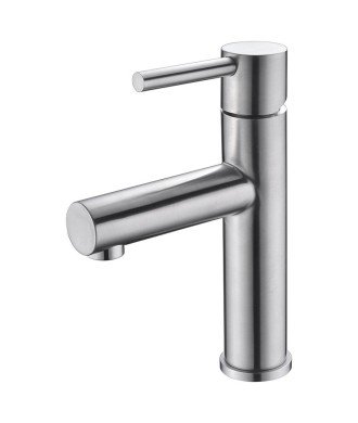 Grifo monomando de lavabo Acero inox S316 Moscu IMEX